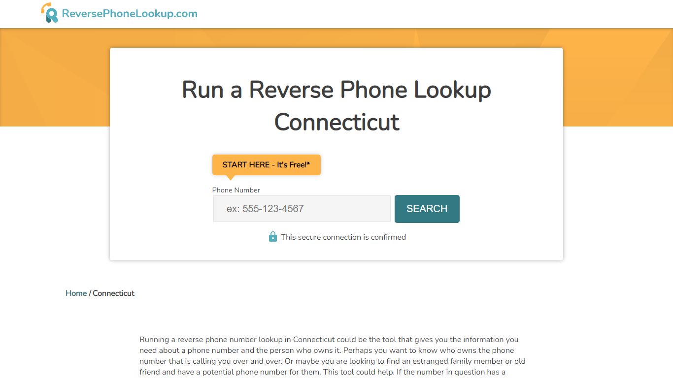 Connecticut Reverse Phone Lookup - Search Numbers To Find The Owner